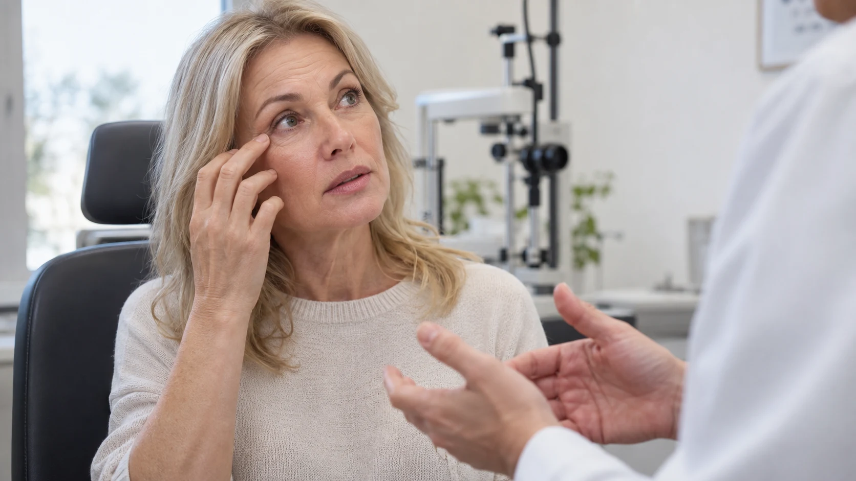 Botox în jurul ochilor: ce complicații oftalmologice pot apărea și când ceri ajutor