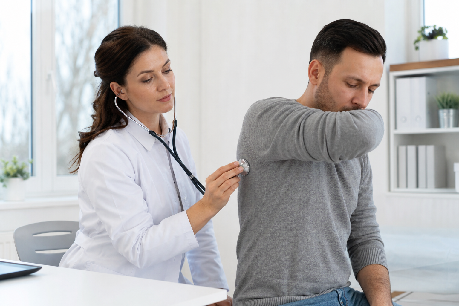Bronșită acută: tuse, mucus, antibiotice și semne de alarmă