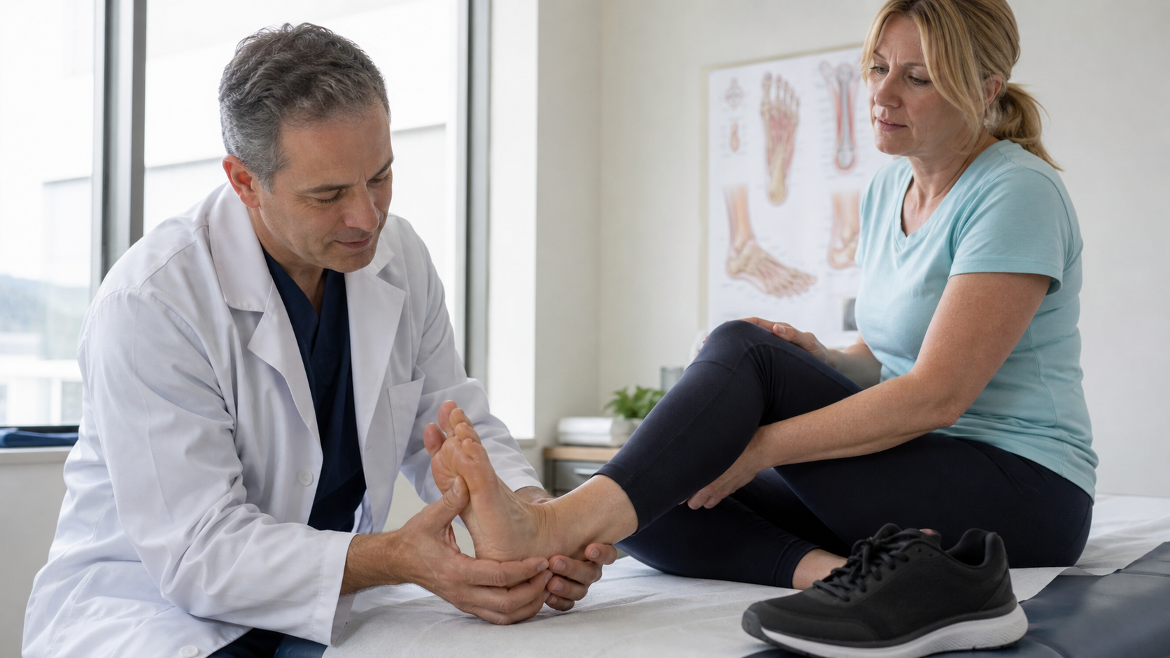 Fasciita plantară: durere de călcâi dimineața, încălțăminte și recuperare fără extreme